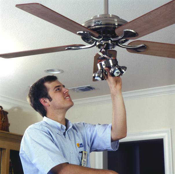 Ceiling Fan Installation in HEB, TX